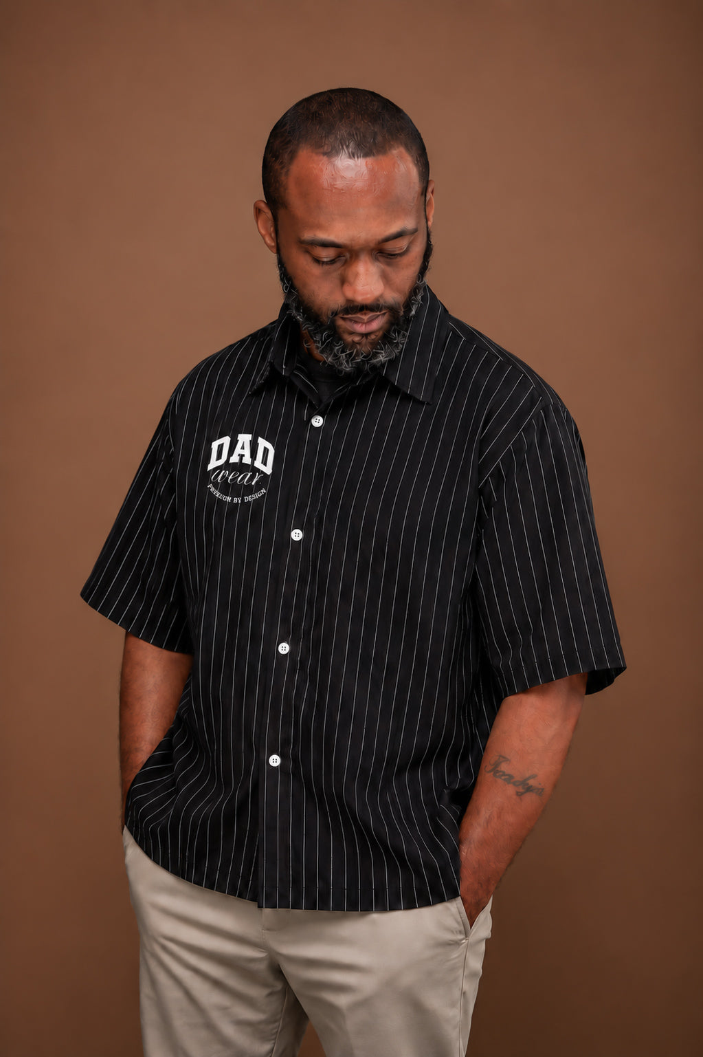 Dad Wear Pinstripe