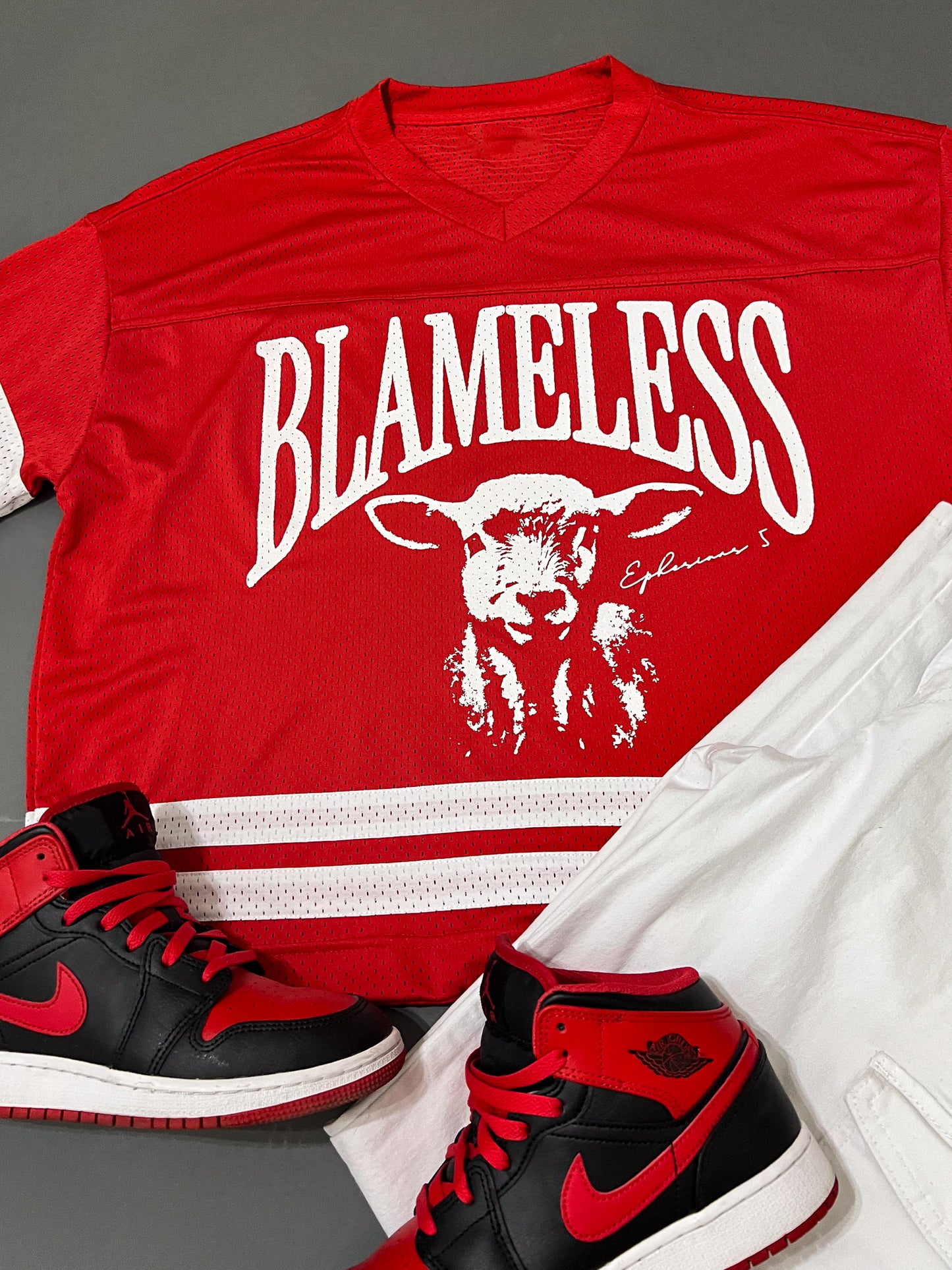 BLAMELESS - RED  JERSEY