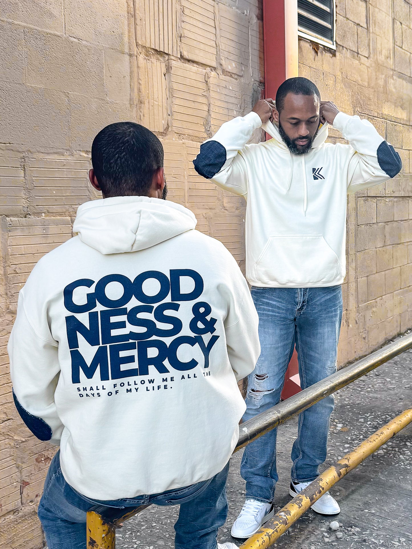 GOODNESS & MERCY OFF WHITE